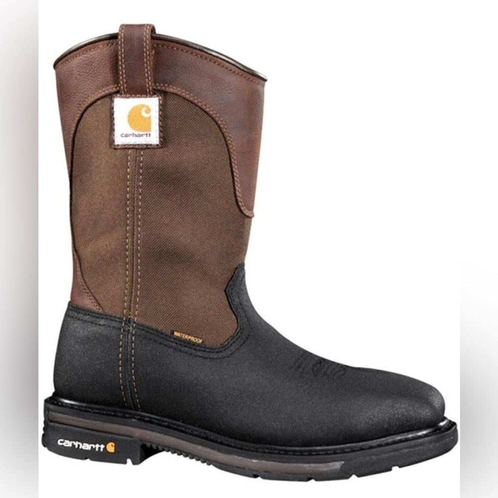 Carhartt Men's Cmp1258 Rugged Flex Square Toe Wp 11-inch Steel Toe Wellington